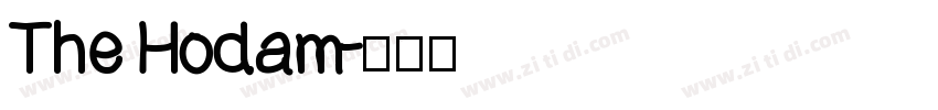 The Hodam字体转换 The Hodam字体转换